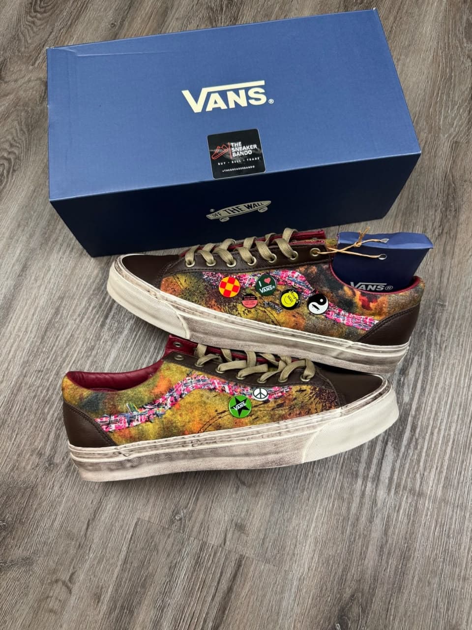 Vans Sk8 Tie-Dye Patches Brown