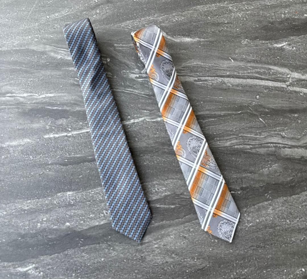 Tie & Pocket Square Set — Style 33